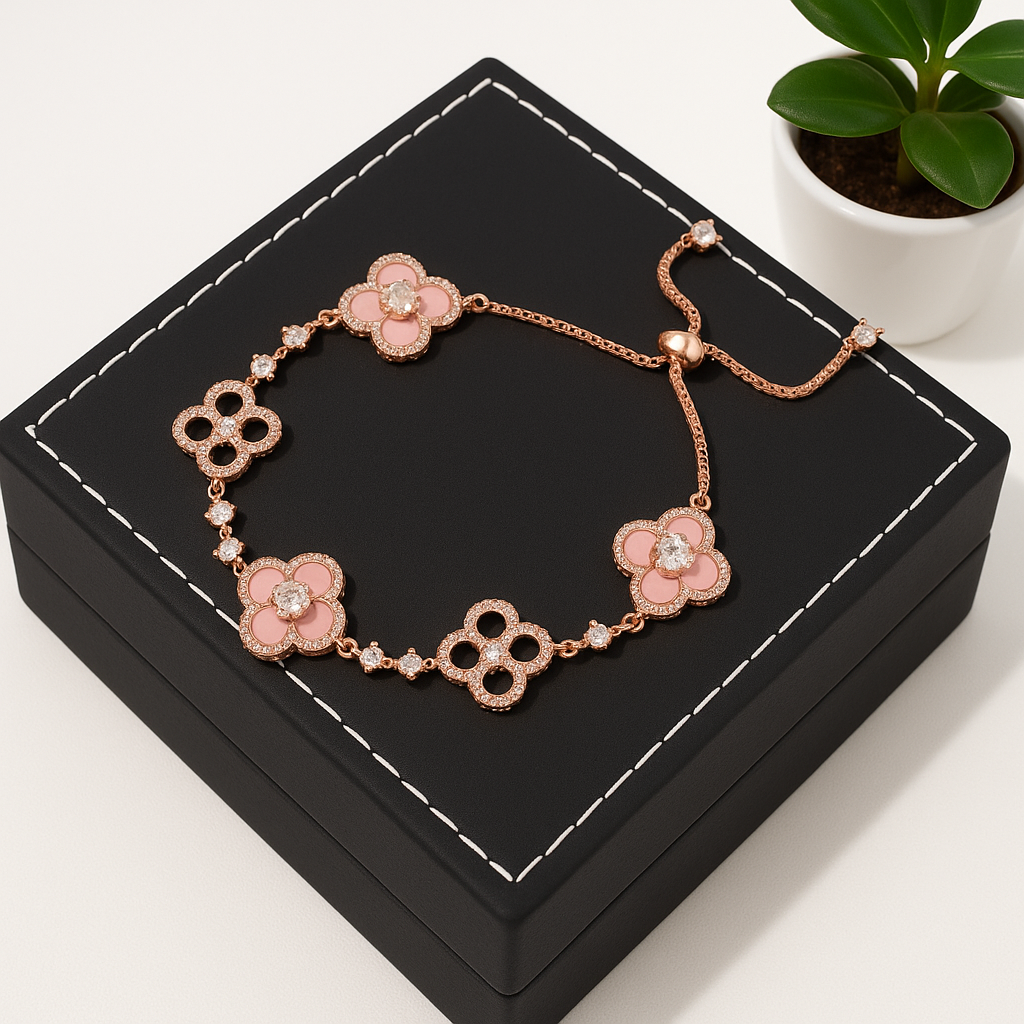 Shimmering Petal Bracelet